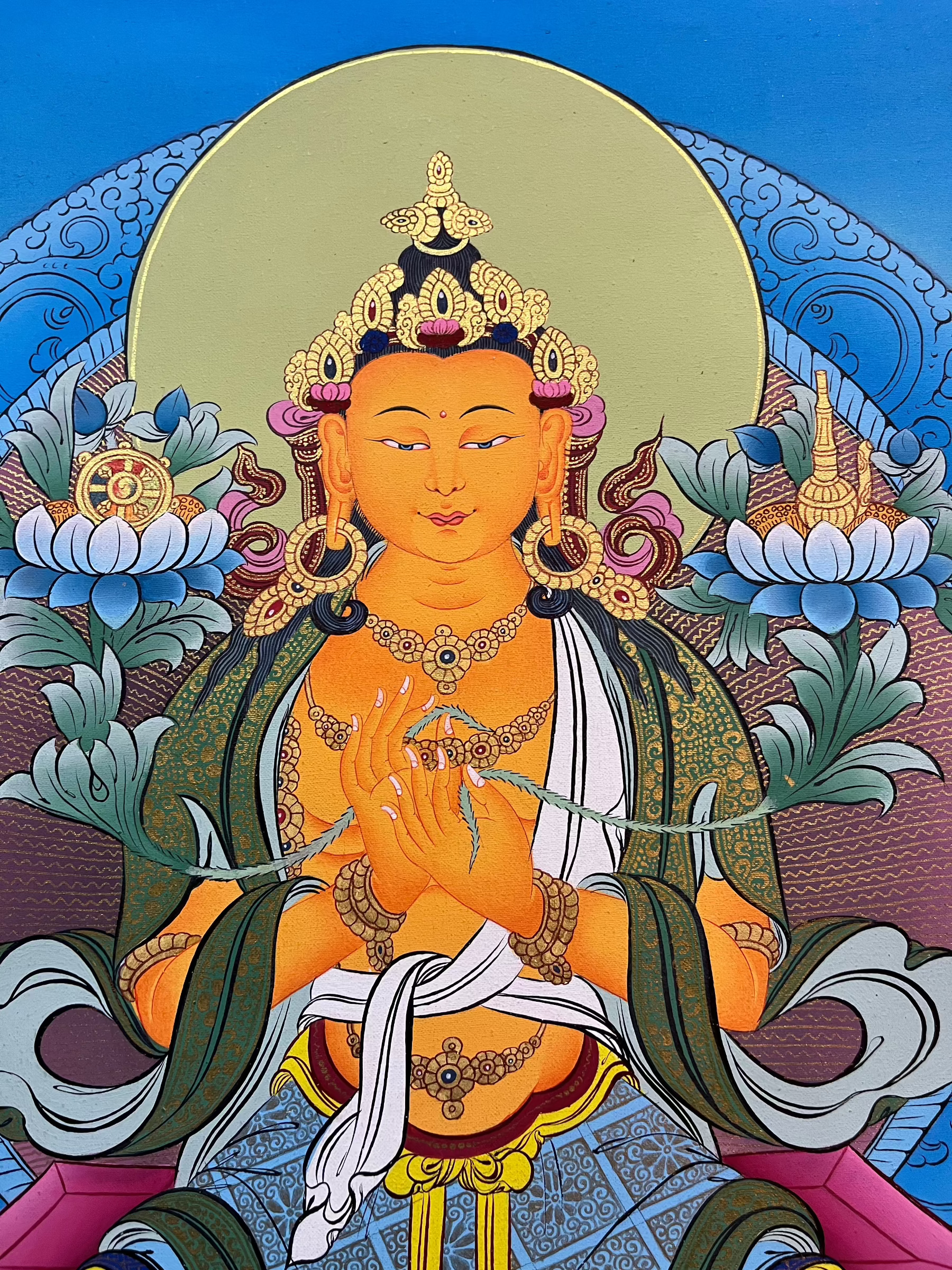 Maitreya Thangka Painting: Symbol of Hope