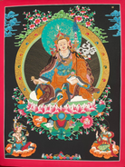 Guru Thangka – Handcrafted Tibetan Buddhist Art