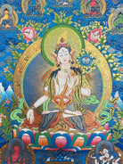 White Tara - Tibetan Painting