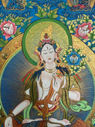 White Tara - Tibetan Painting