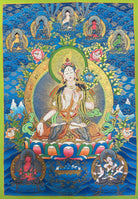 White Tara - Tibetan Painting