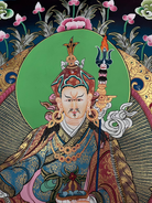 Guru Thanka Painting – Handcrafted Tibetan Buddhist Art