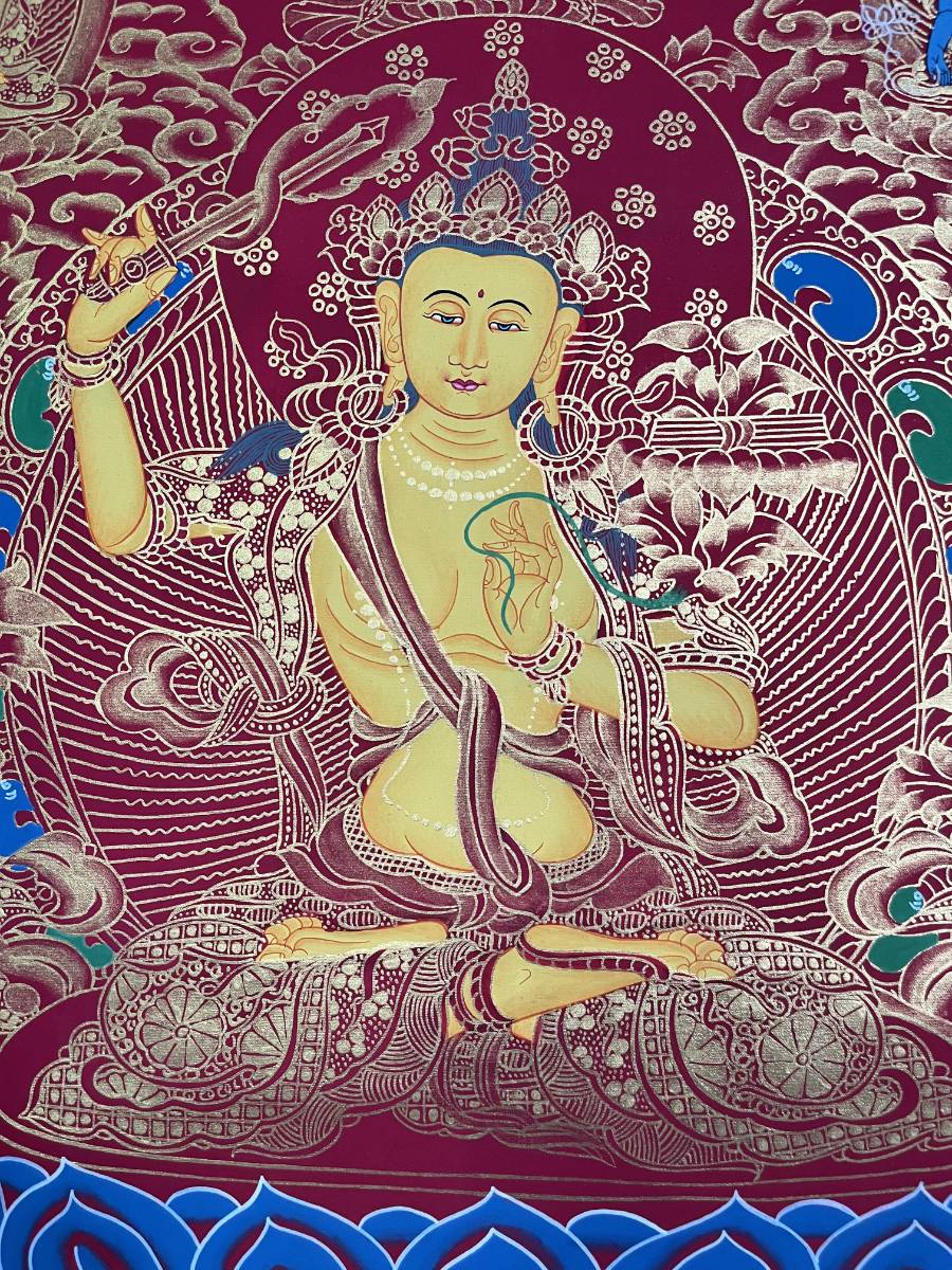 Manjushree Thangka - Tibetan Painting