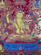 Manjushree Thangka - Tibetan Painting