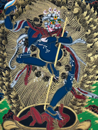 Singhamukha Thangka - Tibetan Painting