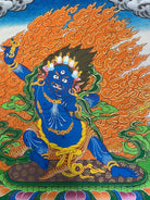 Vajrapani Thangka - Handpainted Art