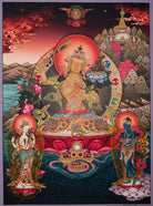 Manjushri Thangka - Tibetan Painting