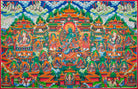 Green Tara Thangka Painting - Handpainted Tibetan Art