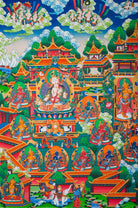 Green Tara Thangka Painting - Handpainted Tibetan Art