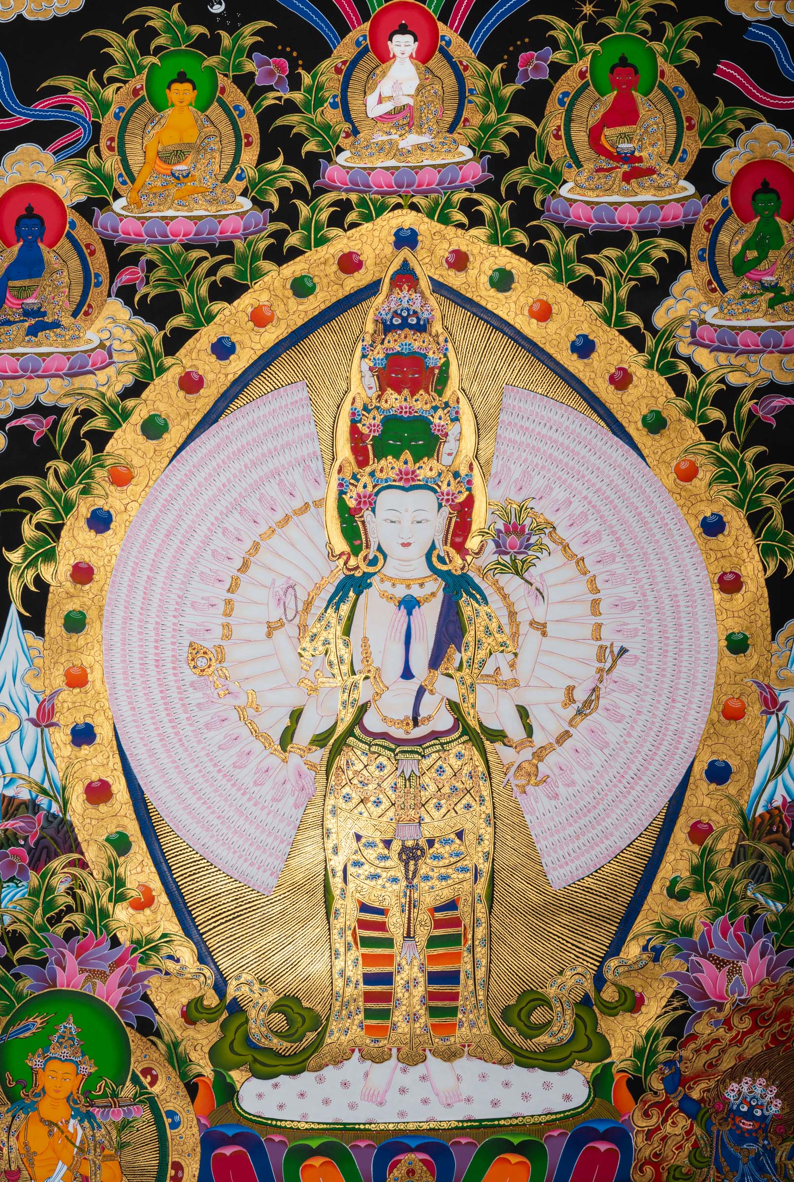 Avalokiteshvara Thangka Painting