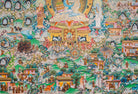 Jetsun Milarepa Thangka Painting - Tibetan Art