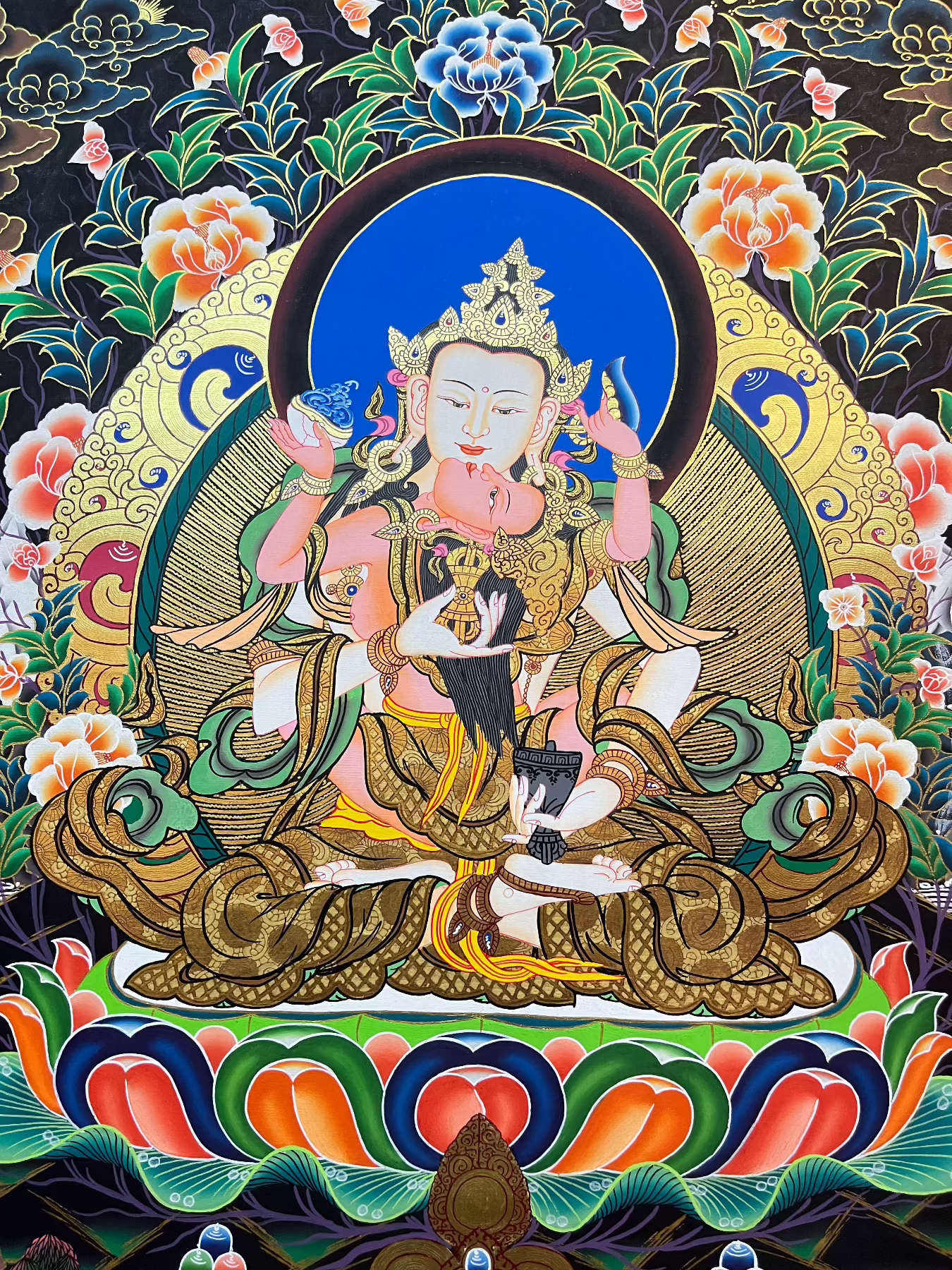  Bajrashakti Thangka Painting