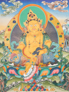 Zambala Thangka - Sacred Handpainted Tibetan Art