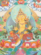 Zambala Thangka Painting - Sacred Painting 