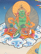 Zambala Thangka Painting - Sacred Painting 