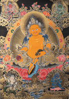 Zambala Deity Thangka - Sacred Wall Hanging Decor