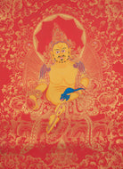 Sacred Tibetan Zambala Thangka Painting