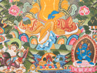 Hand-Painted Zambala Thangka - Handpainted Art