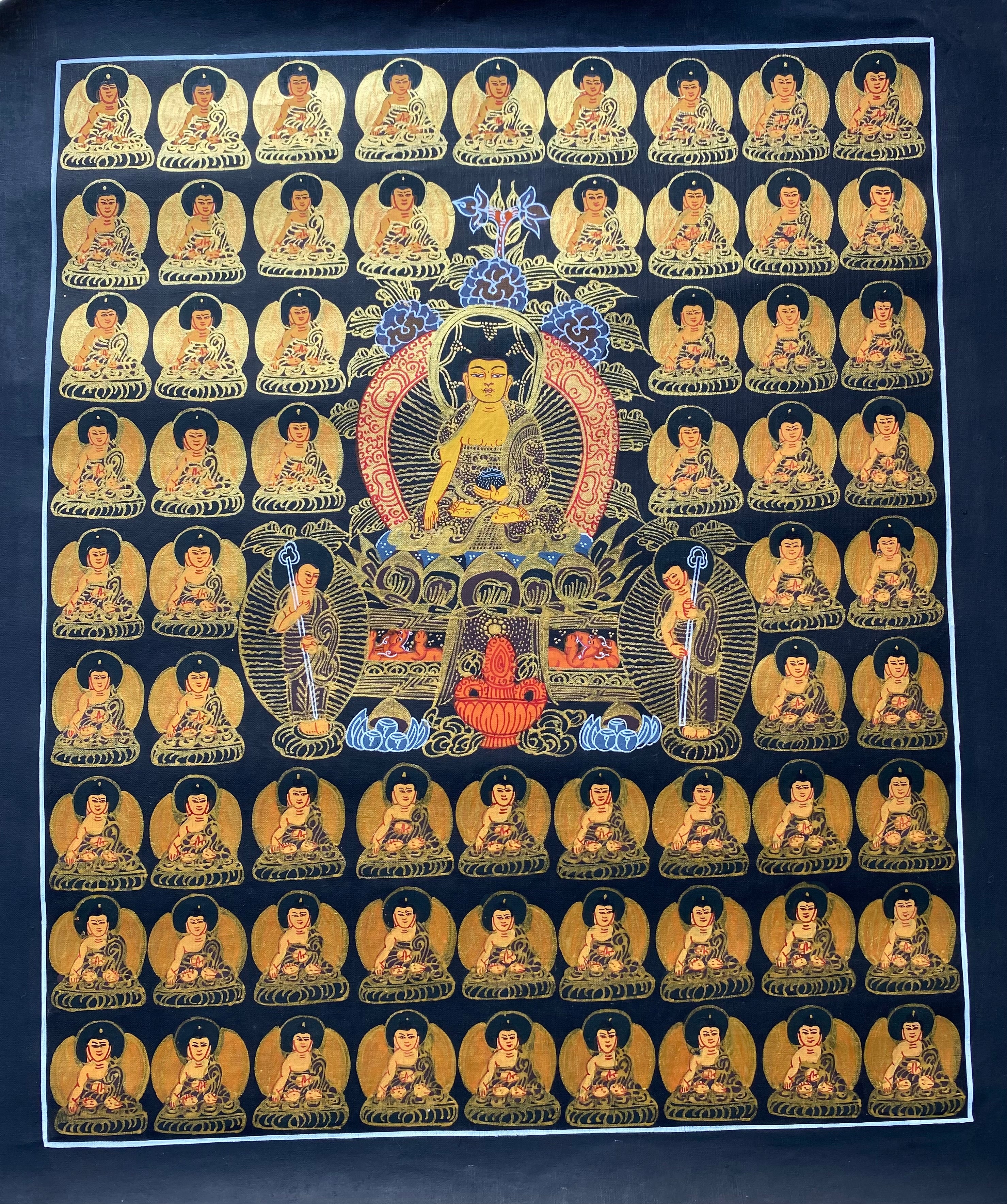 65 Buddha Thangka Painting