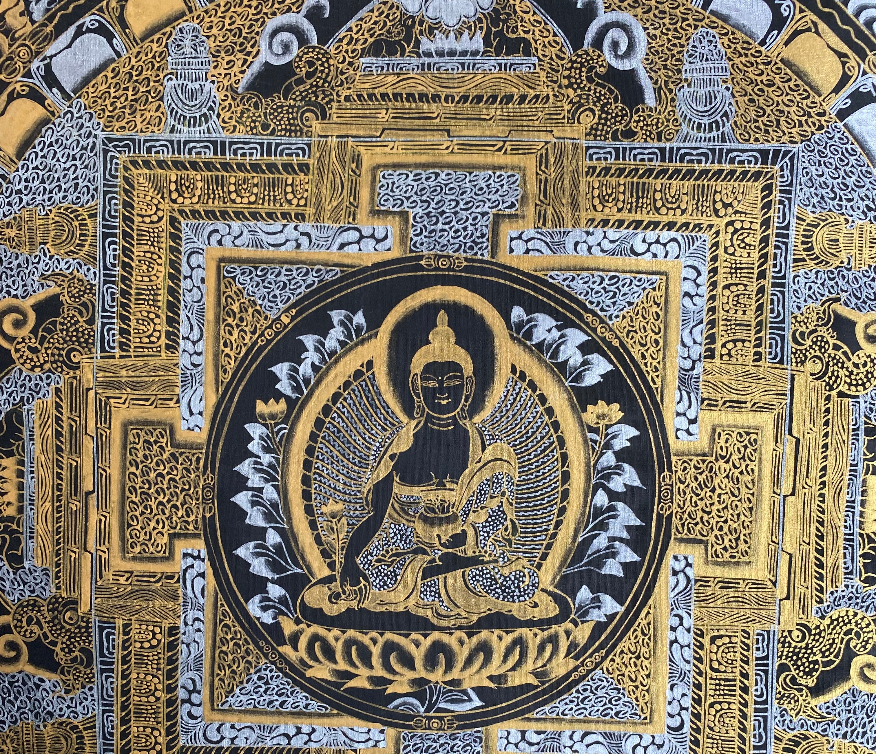 Kalachakra Mandala Thangka