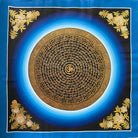 Mantra Mandala Thangka Painting - Sacred Tibetan Painting 