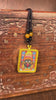 Zachyi Lhamo Ghau Thangka locket with hand-painted fierce deity artwork inside traditional Himalayan amulet Nepal