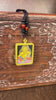 Yellow Zambala Amulet locket thangka flow of positive energy.