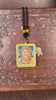 Zambala Ghau Amulet Thangka Represents prosperity, generosity, and balance