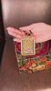 Orange Lotus Zambala Thangka Locket Provides reassurance and emotional stability