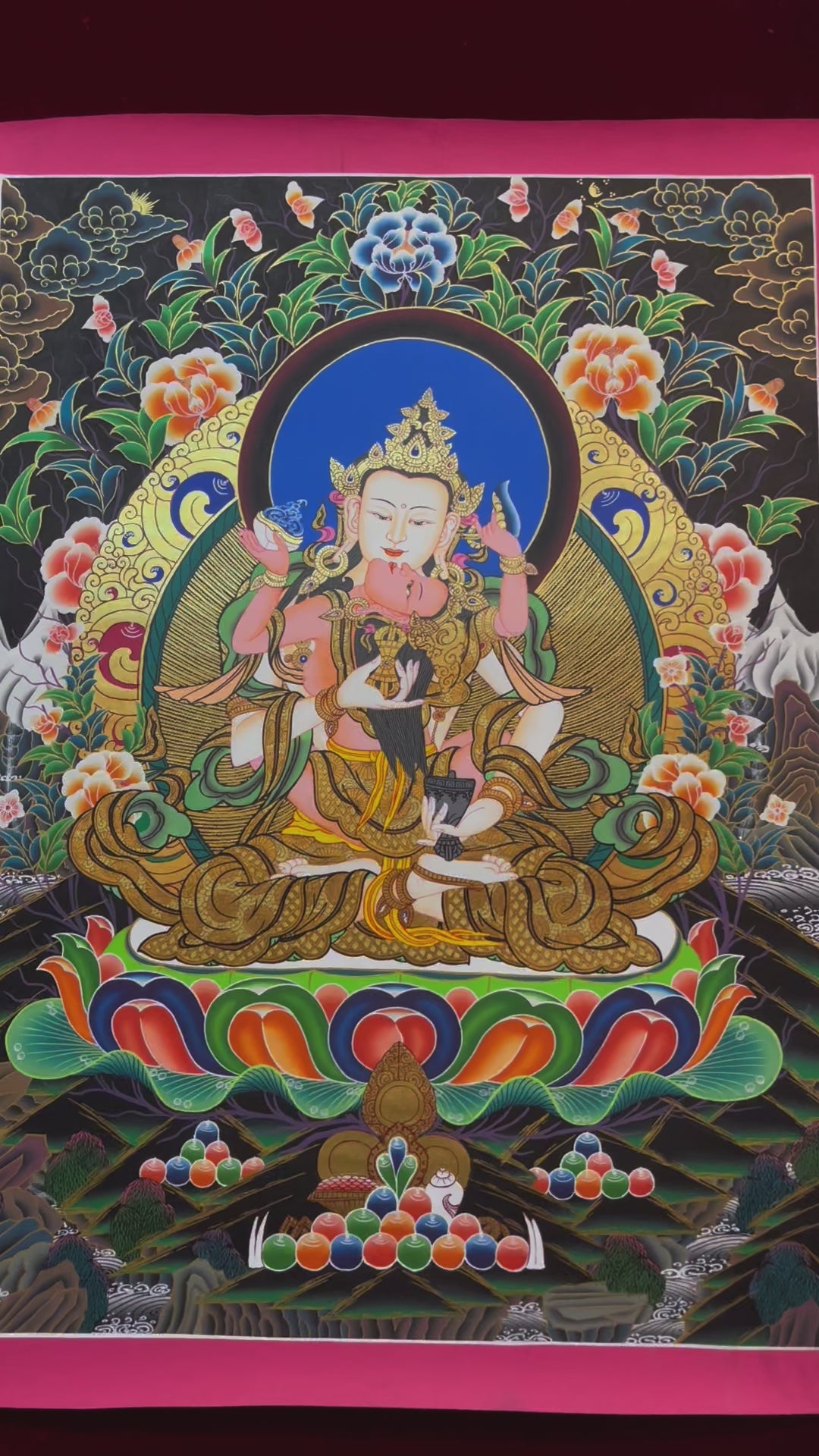 Bajrashakti Thangka Painting