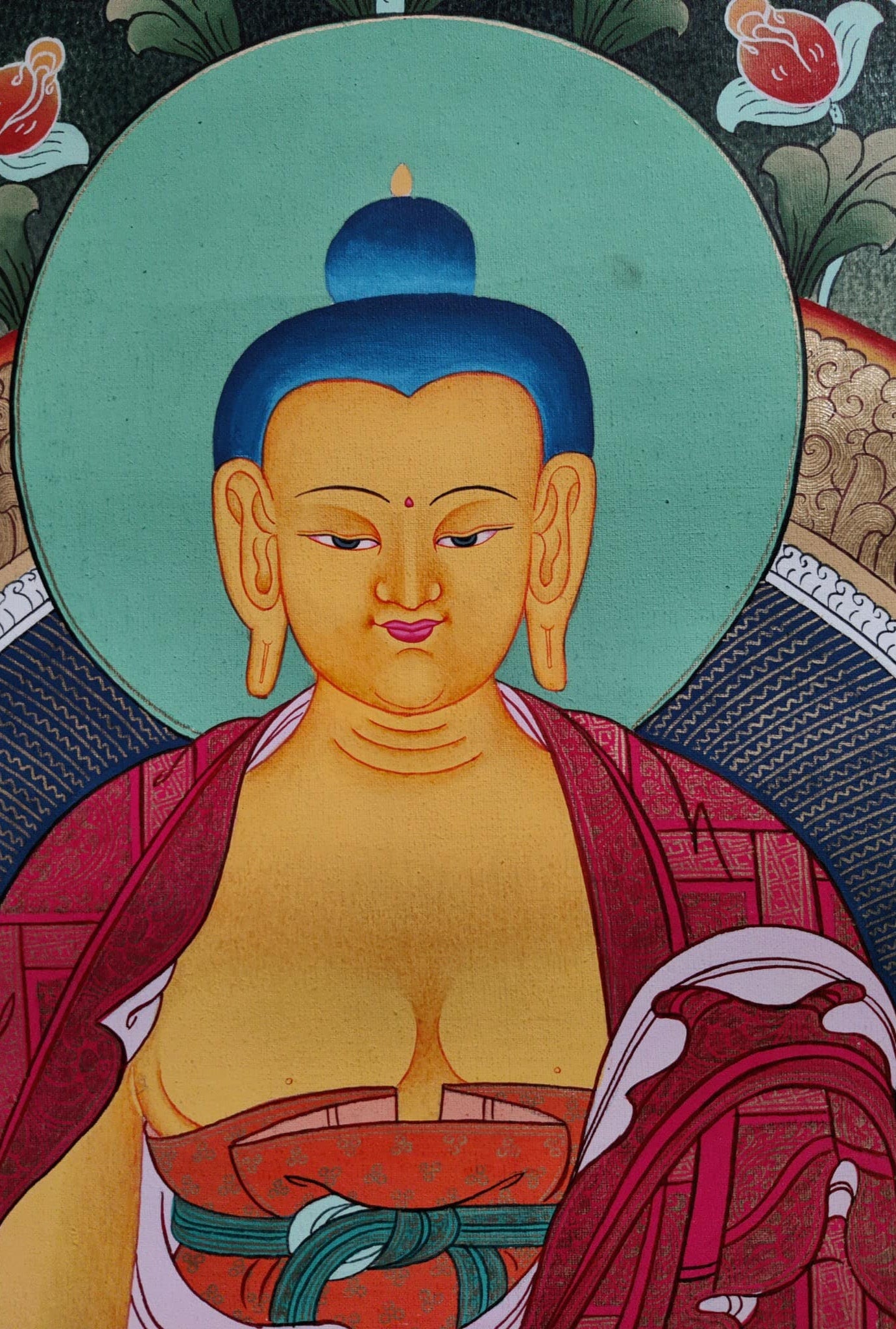 High Quality Shakyamuni Buddha - Lucky Thanka