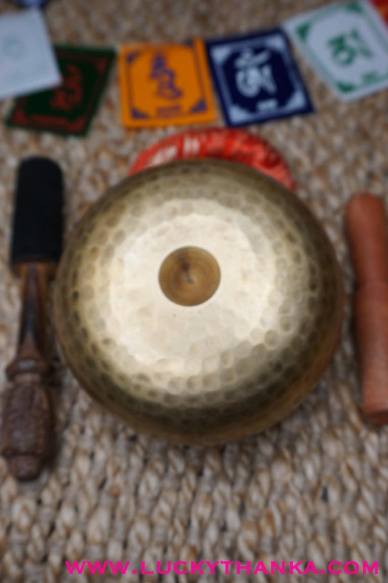 Golden Lingham Singing Bowl | Small Size - Lucky Thanka
