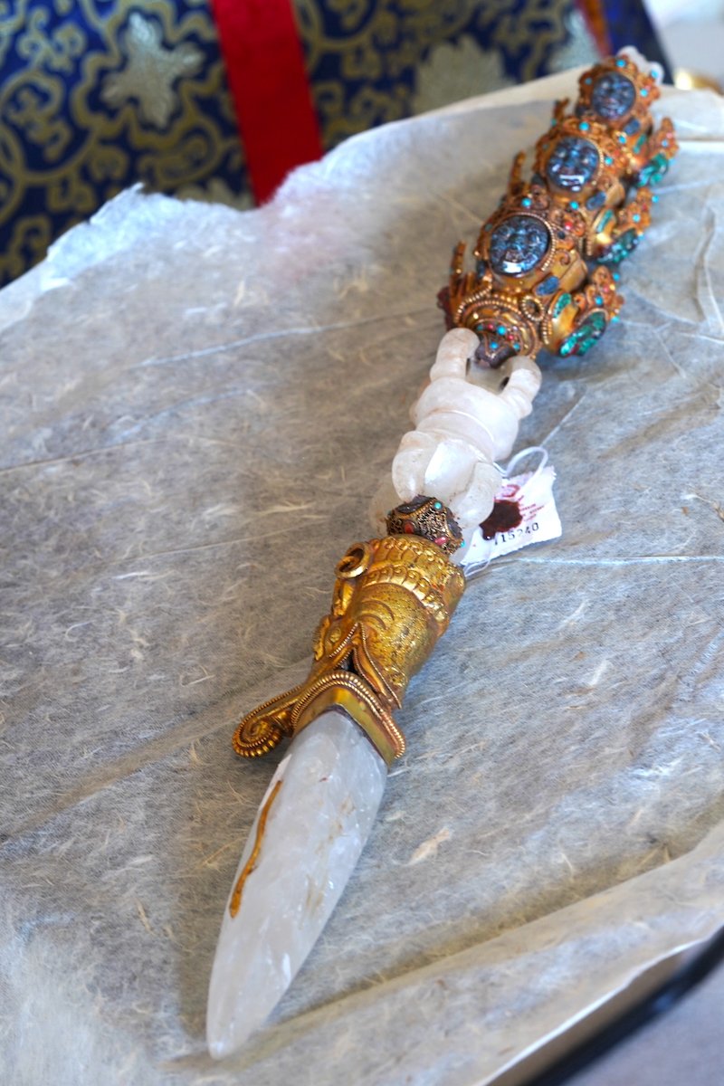 Old Tibet Tantra Dorje Phurba Dagger - Lucky Thanka