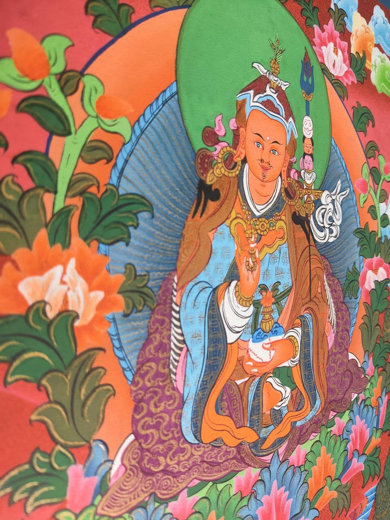 Guru Rinpoche Thangka - Lucky Thanka