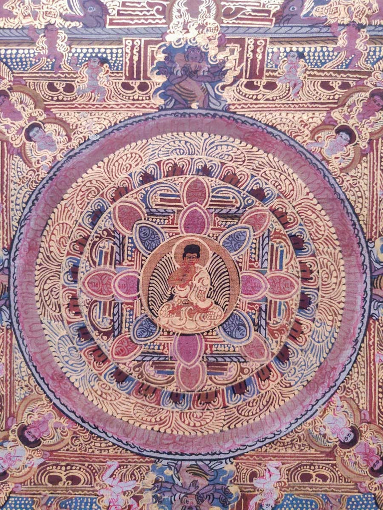 Spiritual Mandala Painting - Lucky Thanka