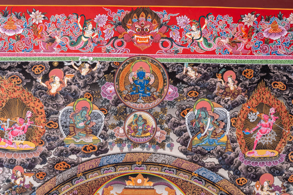 Mandala Thangka Painting - Lucky Thanka