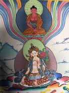 Best High Quality Manjushri Tibetan Thangka - Lucky Thanka