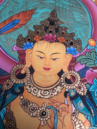 Best High Quality Manjushri Tibetan Thangka - Lucky Thanka