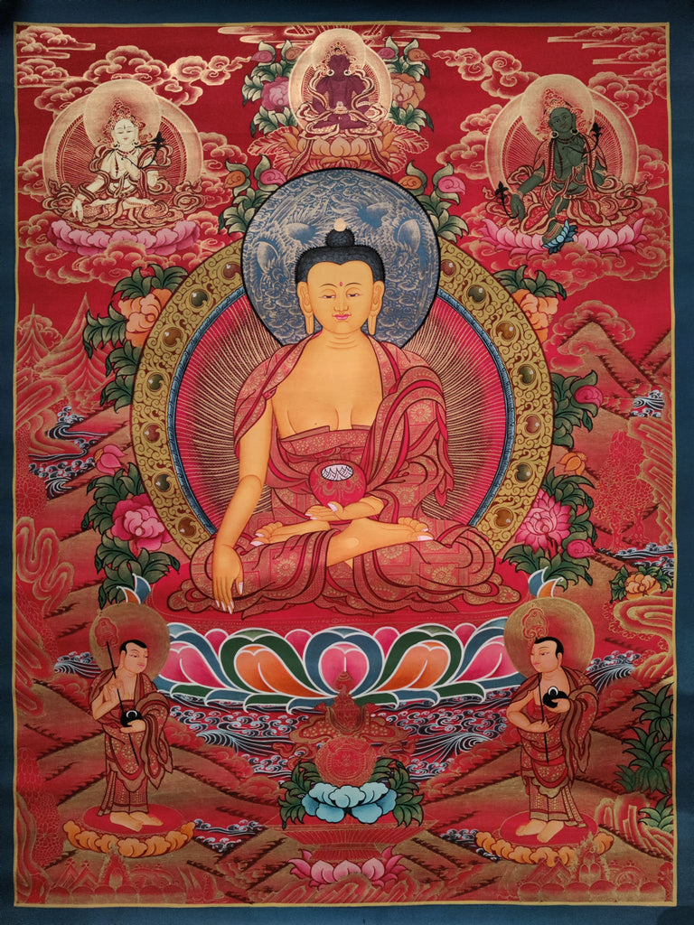 Master Quality Shakyamuni Buddha - Lucky Thanka
