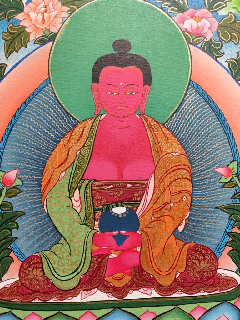 Namo Amitabho Buddha - Lucky Thanka