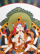 Thangka art of Namgyalma - Lucky Thanka