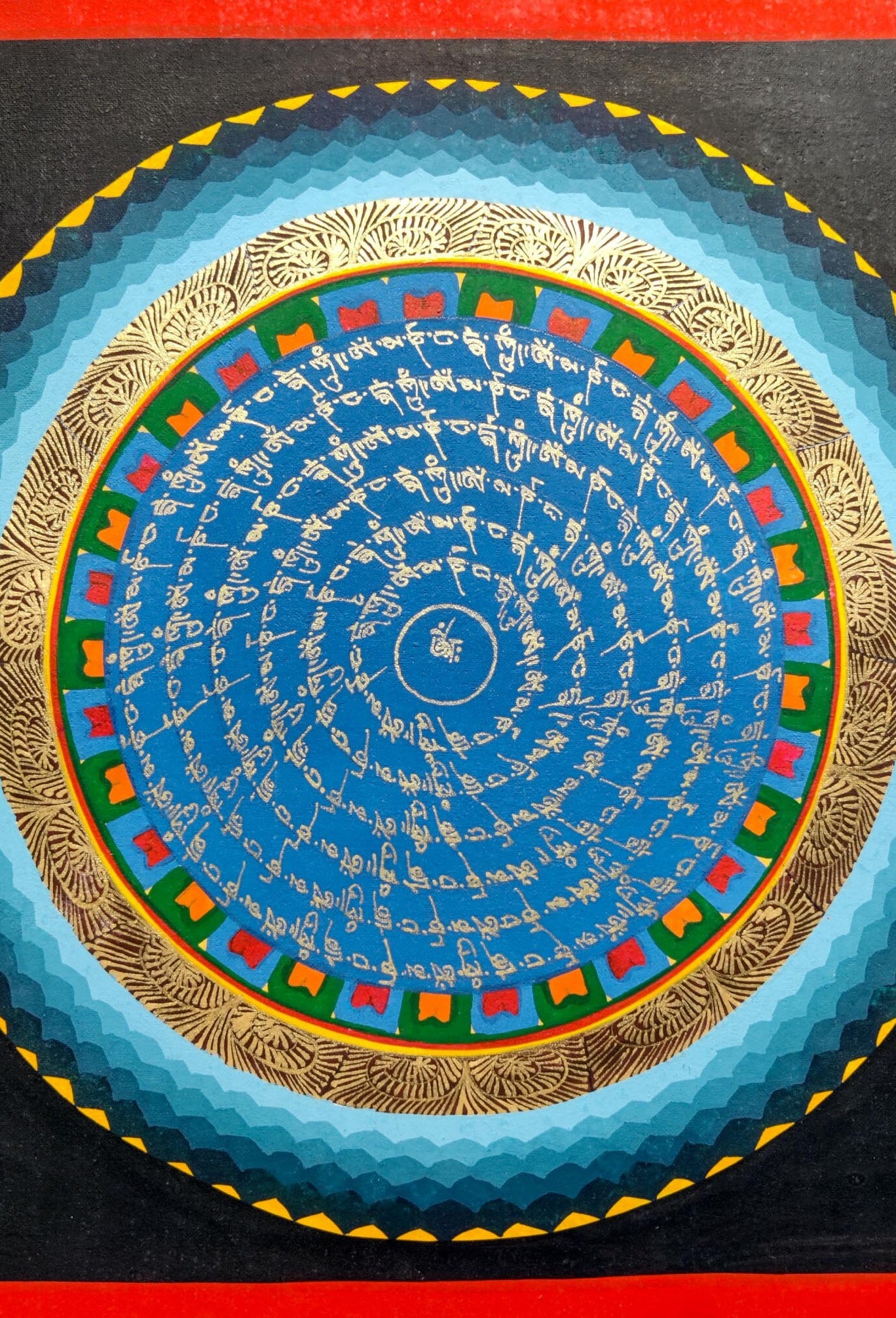 OM Mantra Mandala - Lucky Thanka