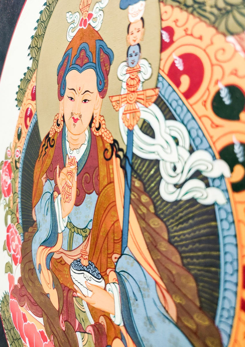 Guru Padmasambhava or Guru Rinpoche Thangka - Lucky Thanka