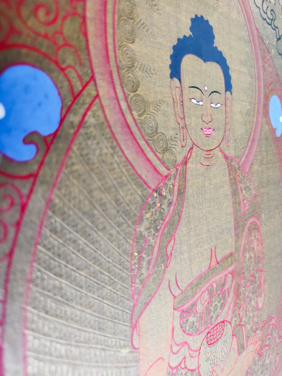 Historical Buddha Shakyamuni - Lucky Thanka