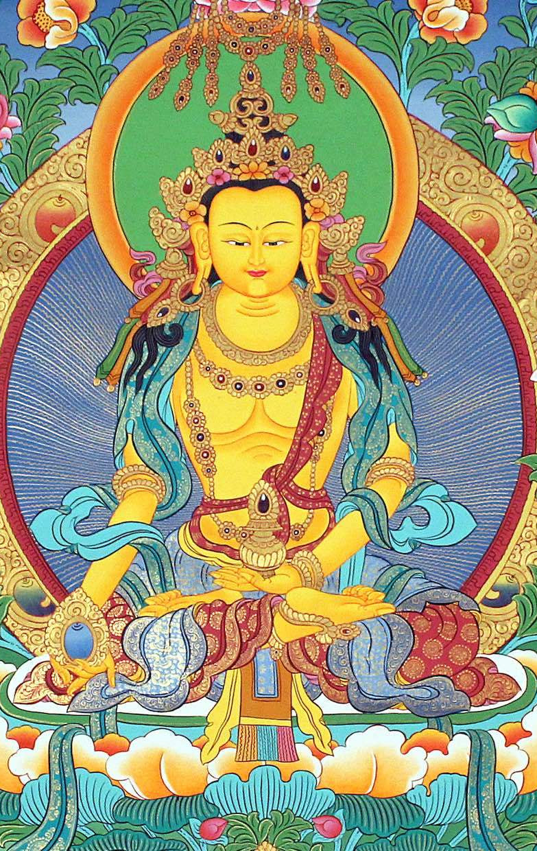 Amitayu Buddha - Lucky Thanka