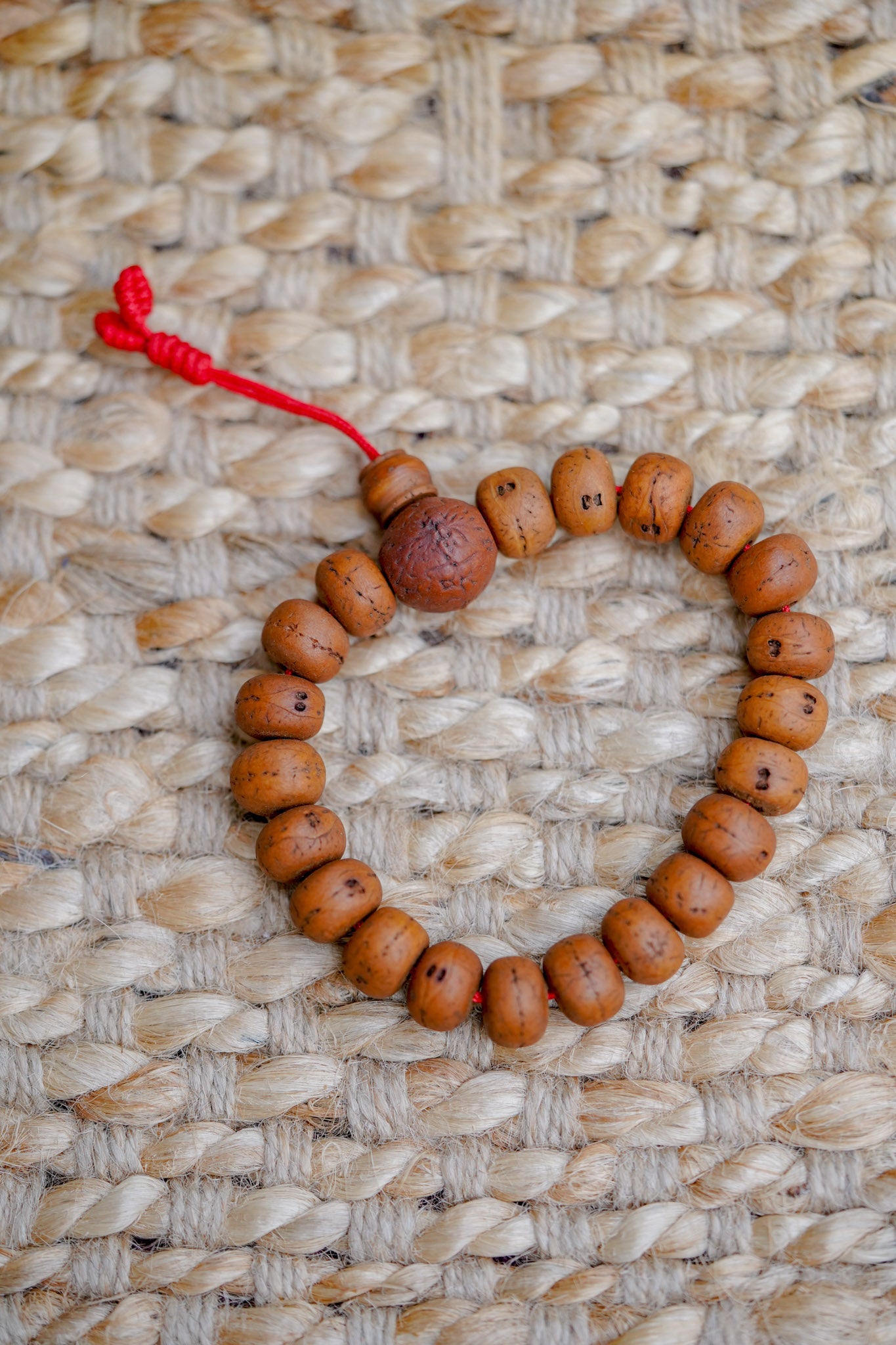 Antique Bodhi Seed Bracelet (Dark Color) - Lucky Thanka