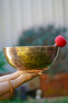 Full Moon Energy Singing Bowl - Double Hammered Bowl - Lucky Thanka