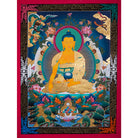 SHAKYAMUNI BUDDHA Thangka art The awakened One - Lucky Thanka