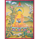 Buddha Wall Hanging Painting | Tibetan Art - Lucky Thanka
