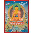 Shakyamuni Buddha tibetan thangka art - Lucky Thanka